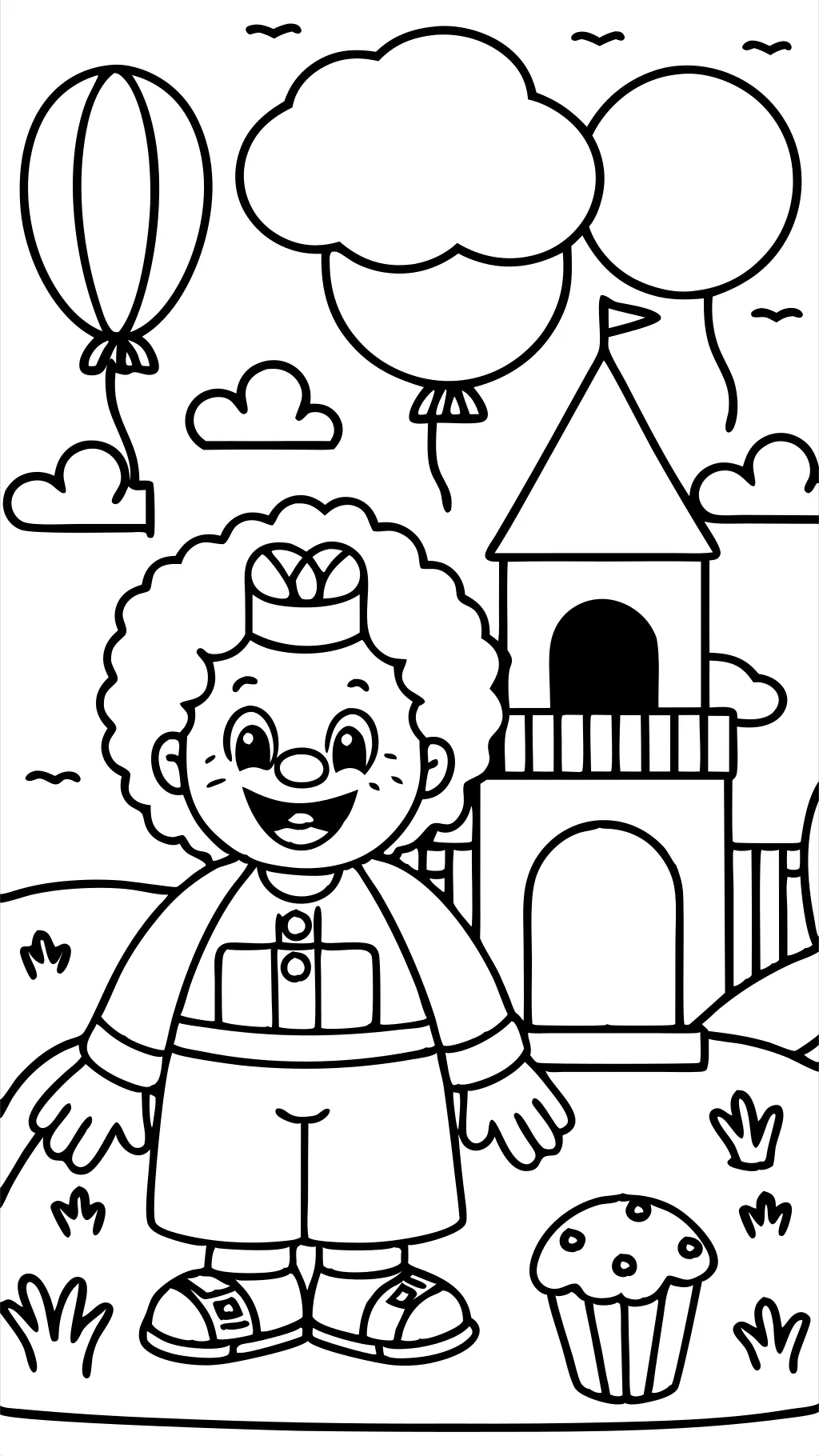 coloriage Ronald McDonald